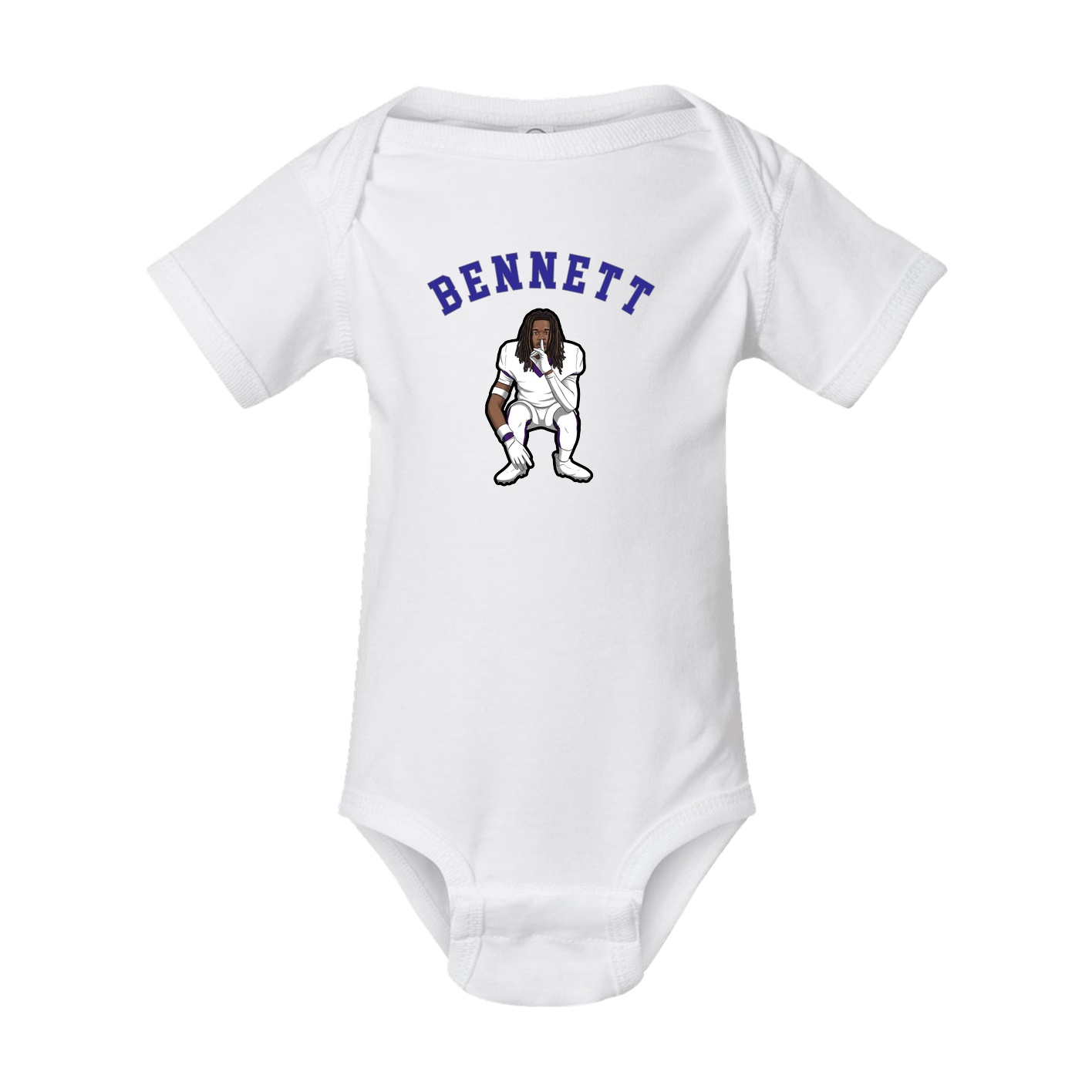 Baby Onesie — Shirsey Arch in White