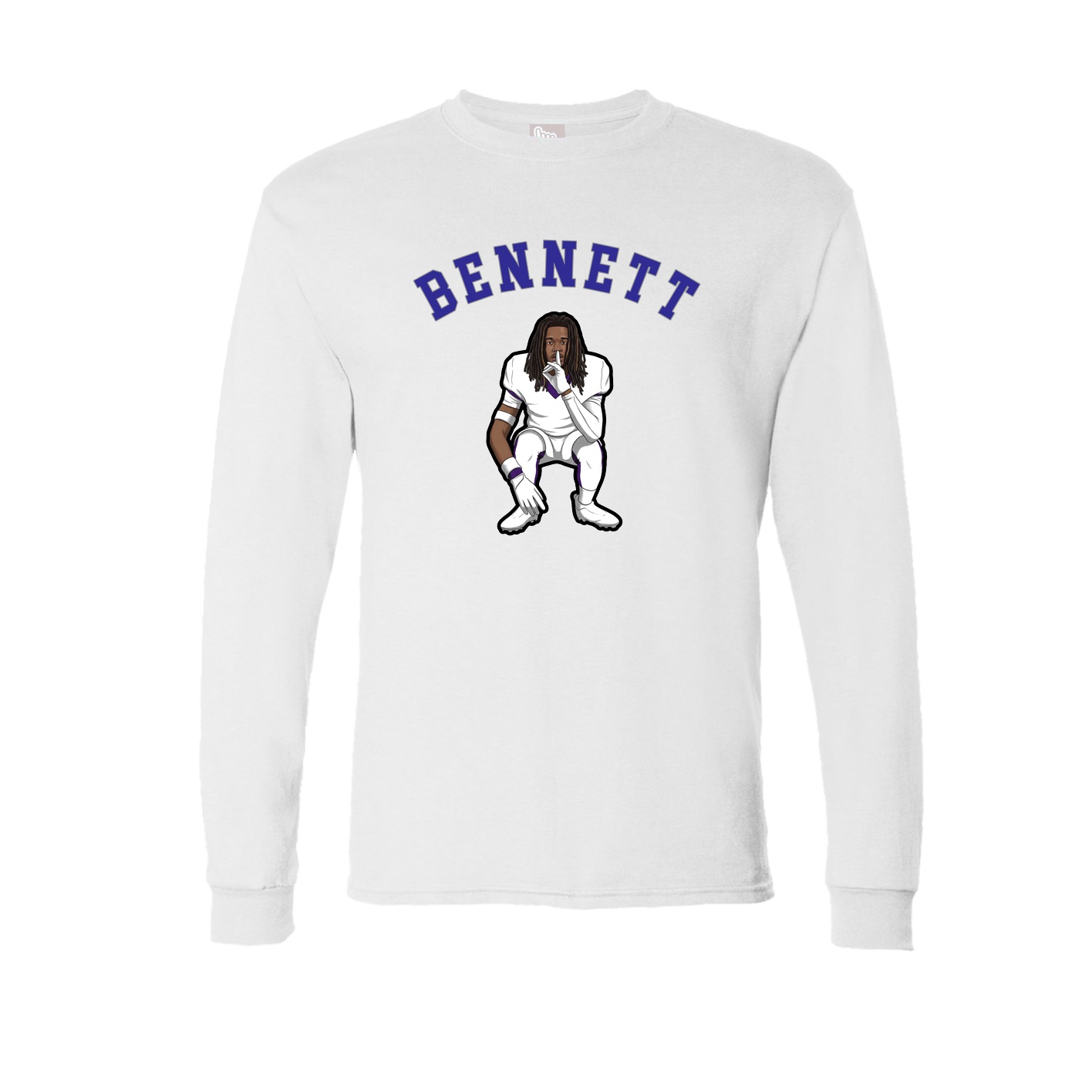 Long Sleeve Tee — Shirsey Arch in White