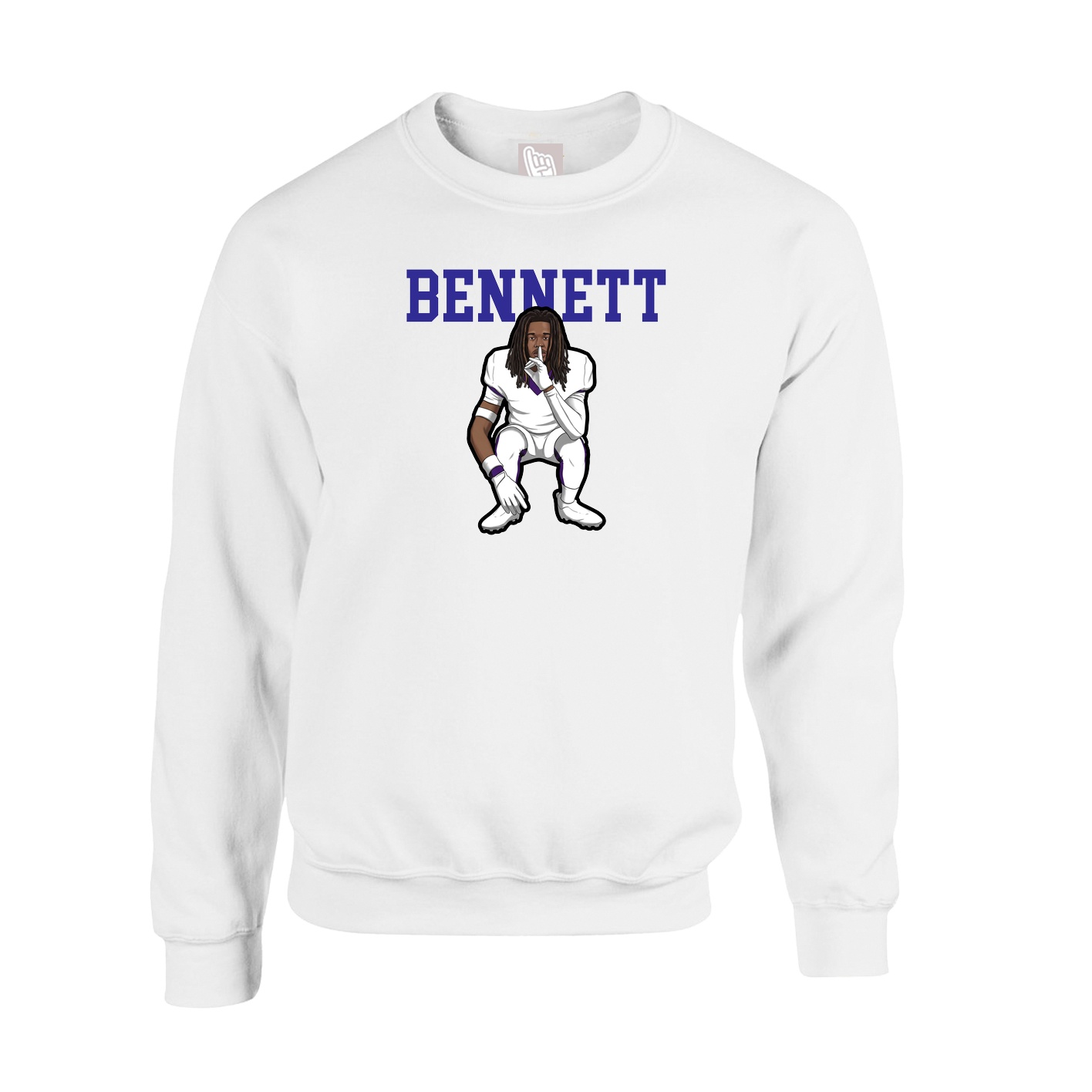 Fleece Crew — Shirsey in White
