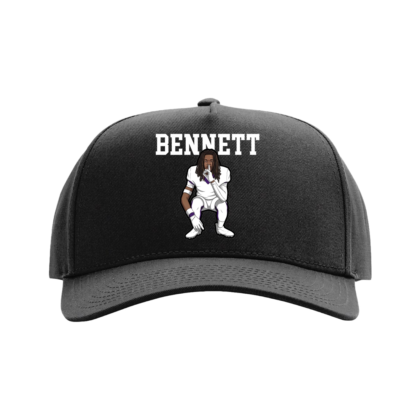 Full Fabric Five-Panel Champ Cap