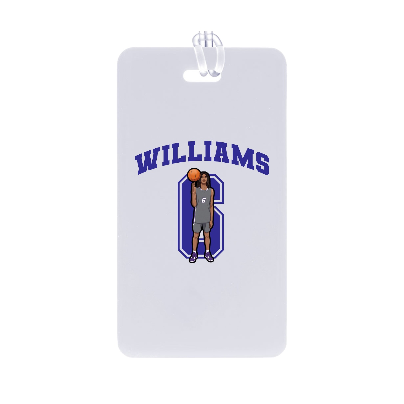 Bag Tag — Number in Classic