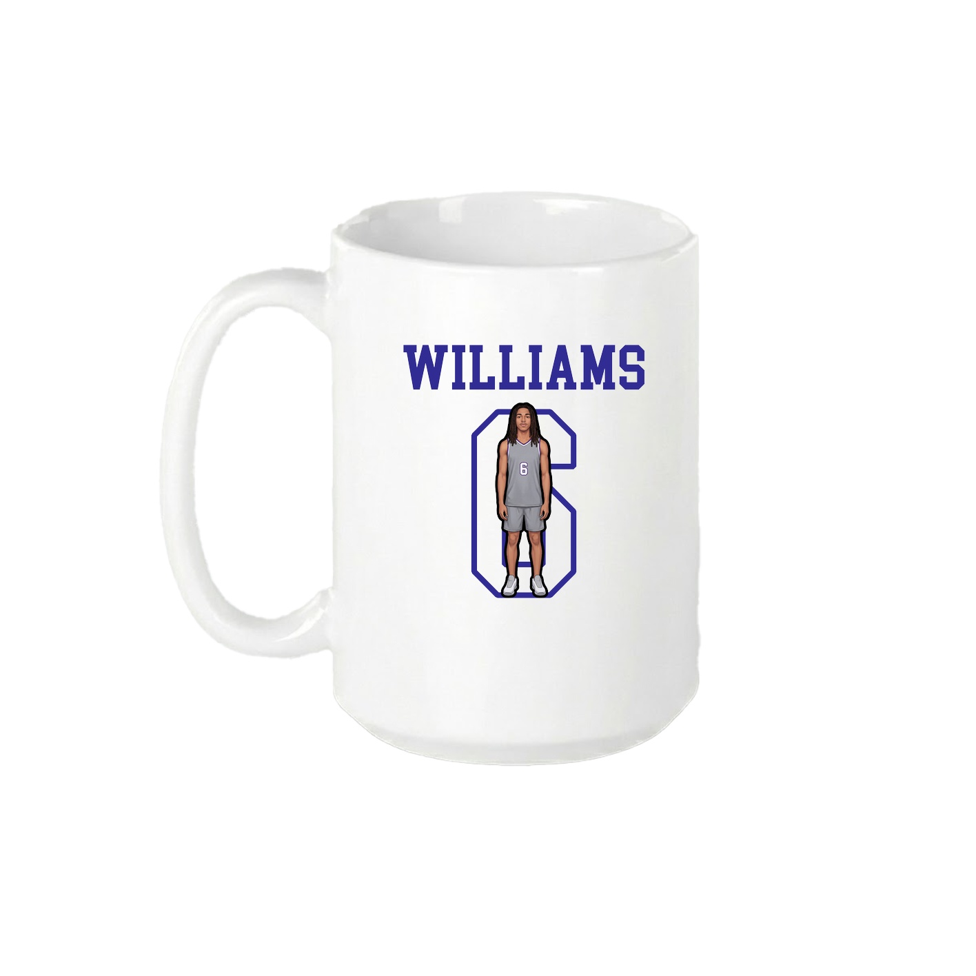 15oz Coffee Mug — Shirsey in White