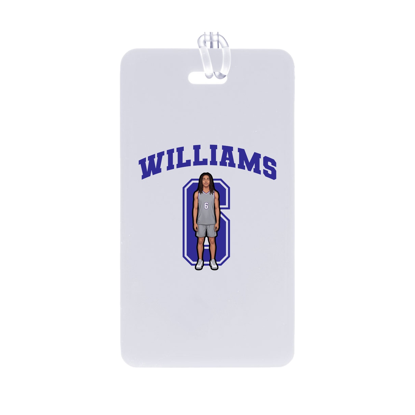 Bag Tag — Number in Classic