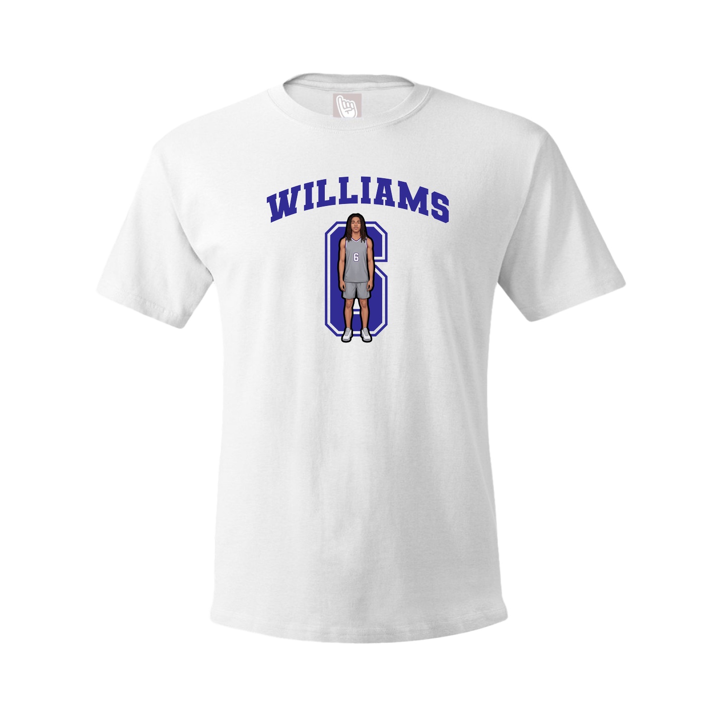 Tee — Number in White