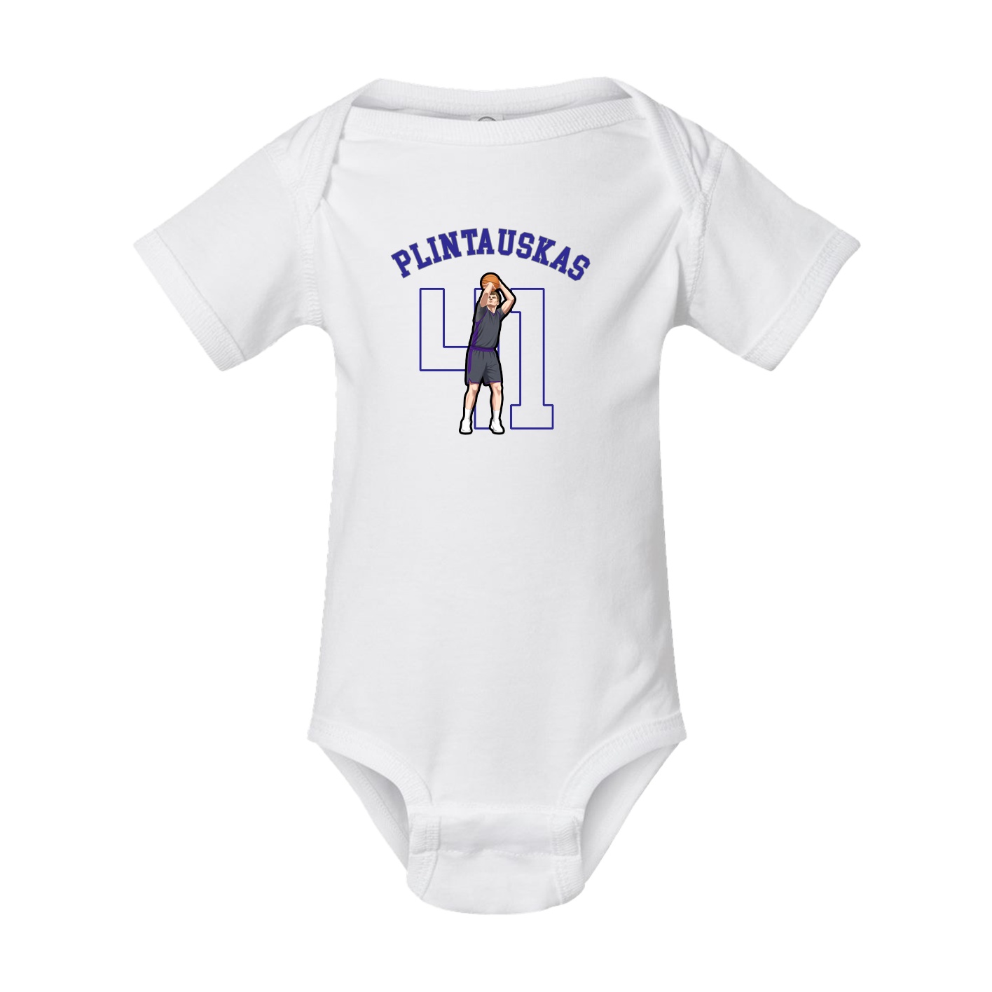Baby Onesie — Shirsey Arch in White