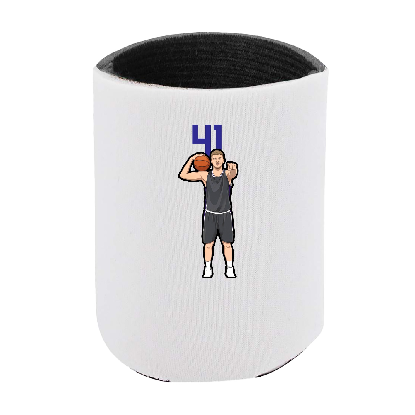 Can Holder — Number Top in White