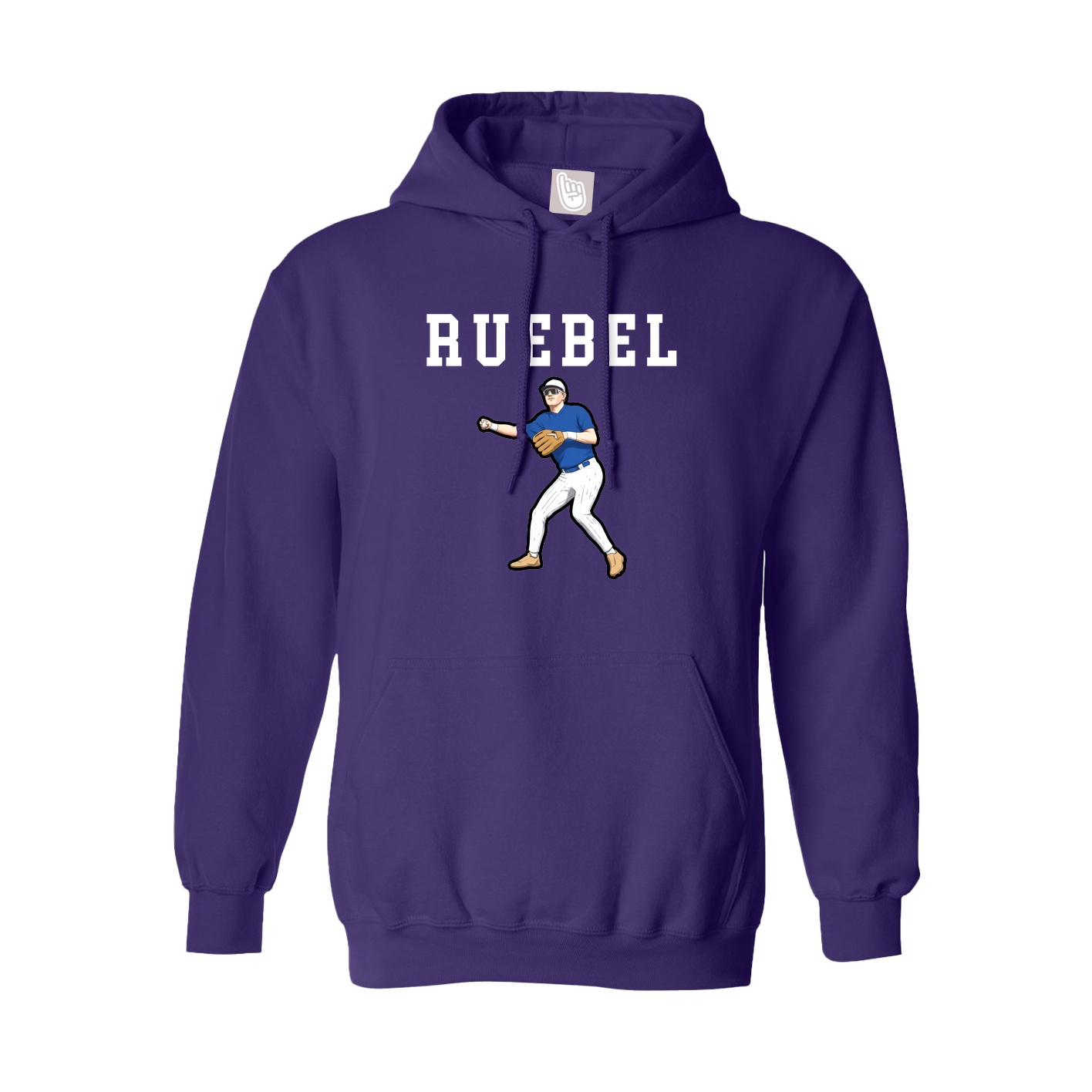 Hoodie — Shirsey in Purple