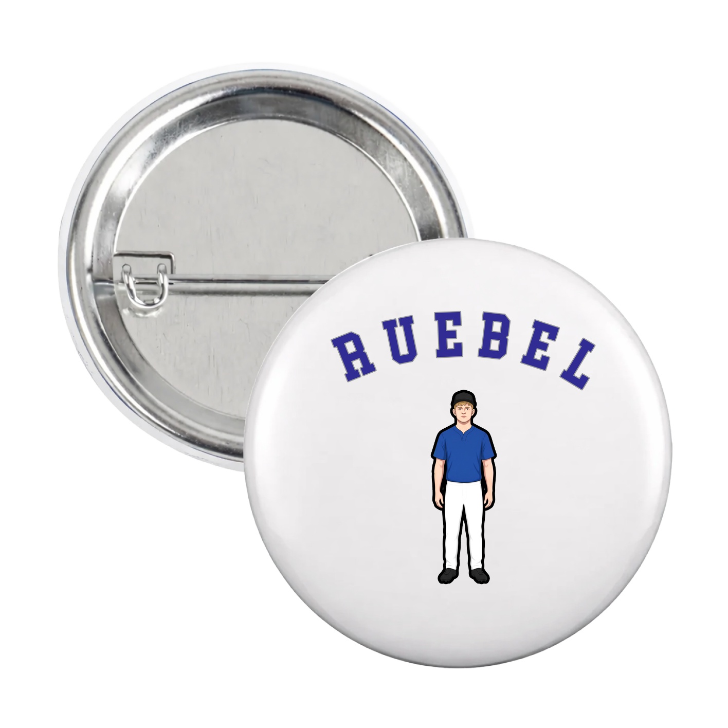 Game Day Button — Shirsey Arch in White