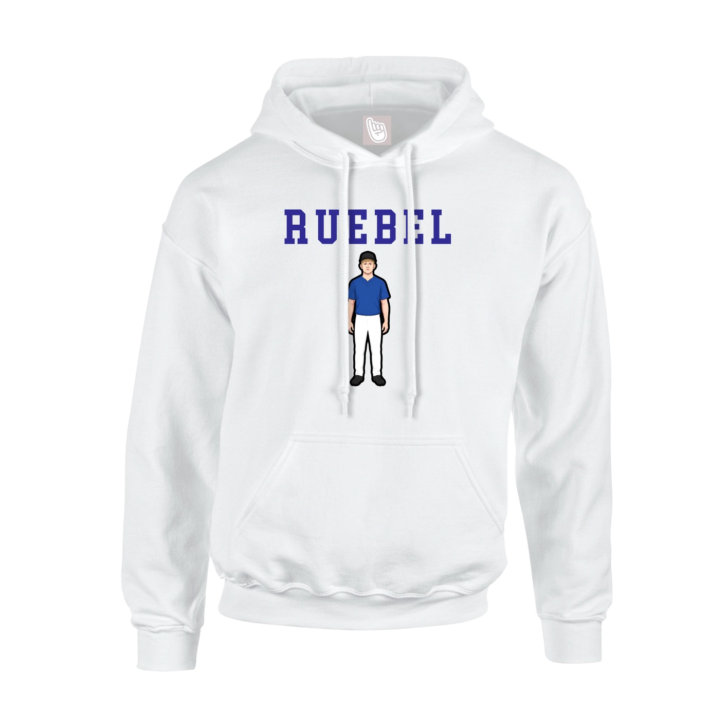 Hoodie — Shirsey in White