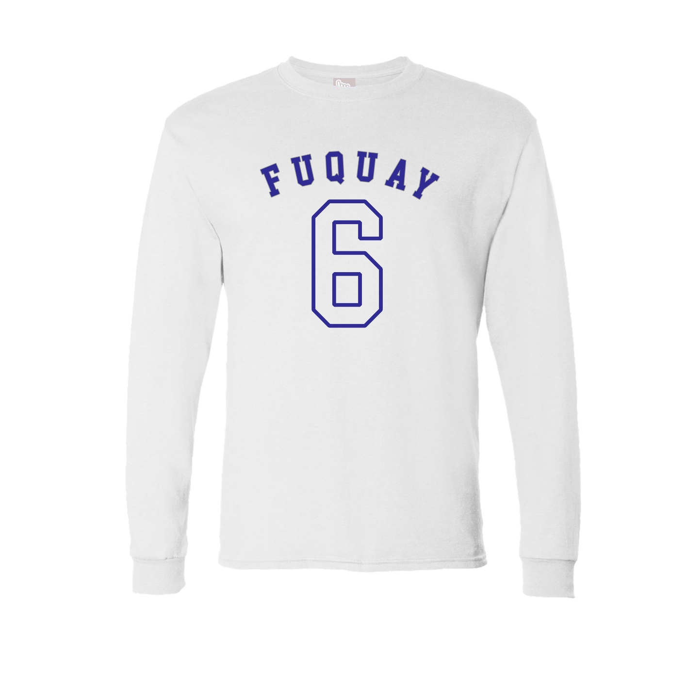 Long Sleeve Tee — Shirsey Arch in White