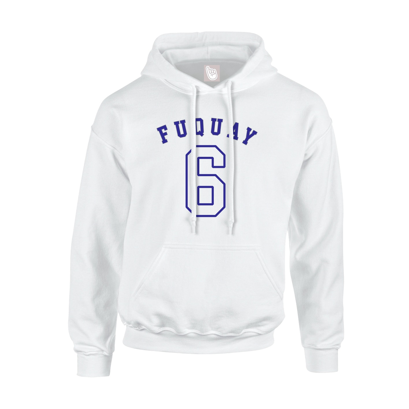 Hoodie — Shirsey Arch in White