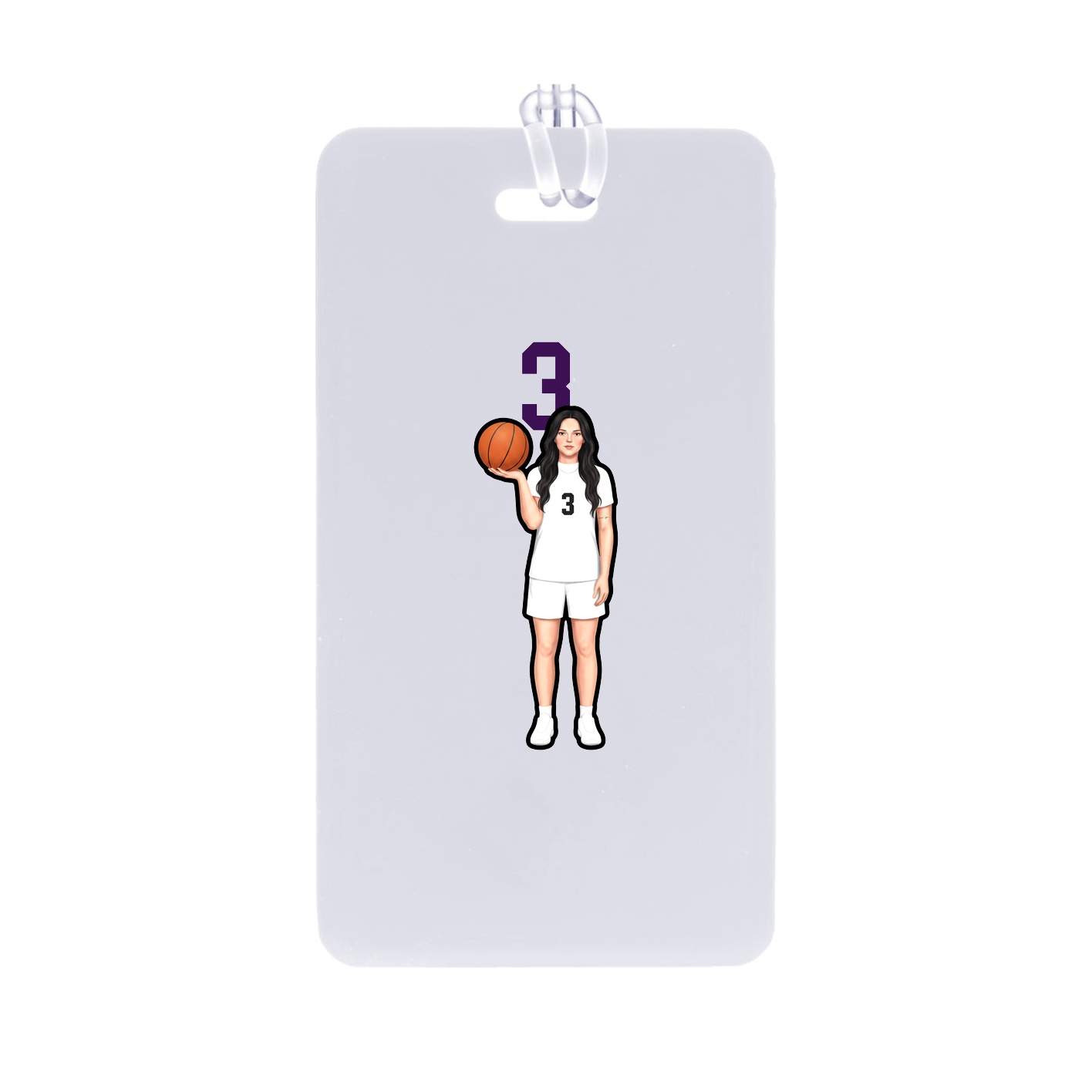 Bag Tag — Number Top in Classic