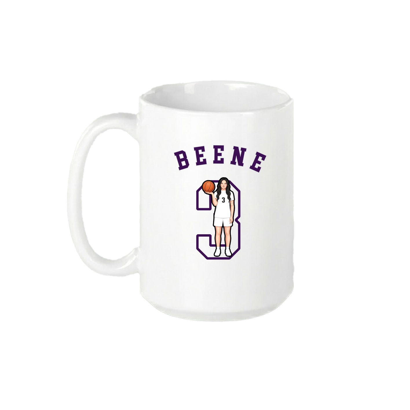15oz Coffee Mug — Shirsey Arch in White