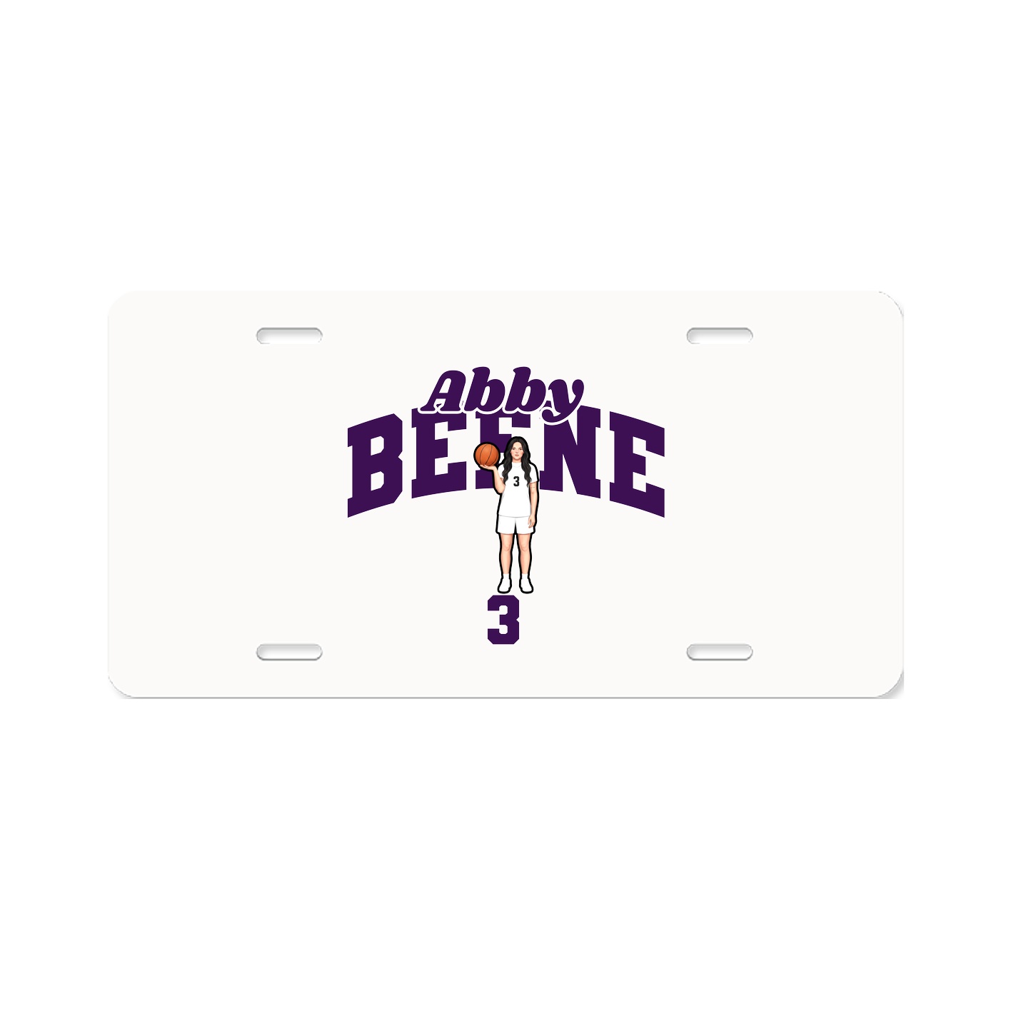 License Plate — Signature Arch in Classic
