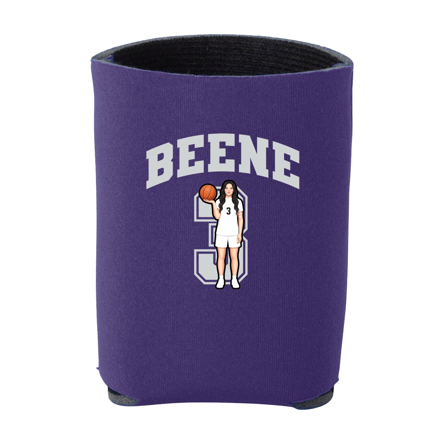 Can Holder — Number in Purple