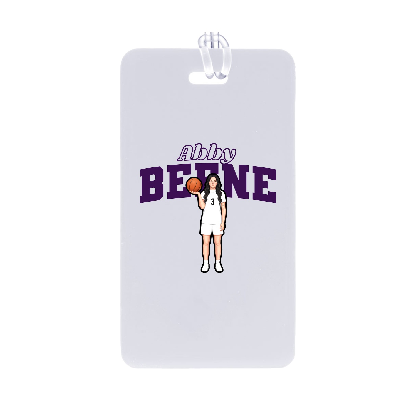 Bag Tag — Name Arch in Classic
