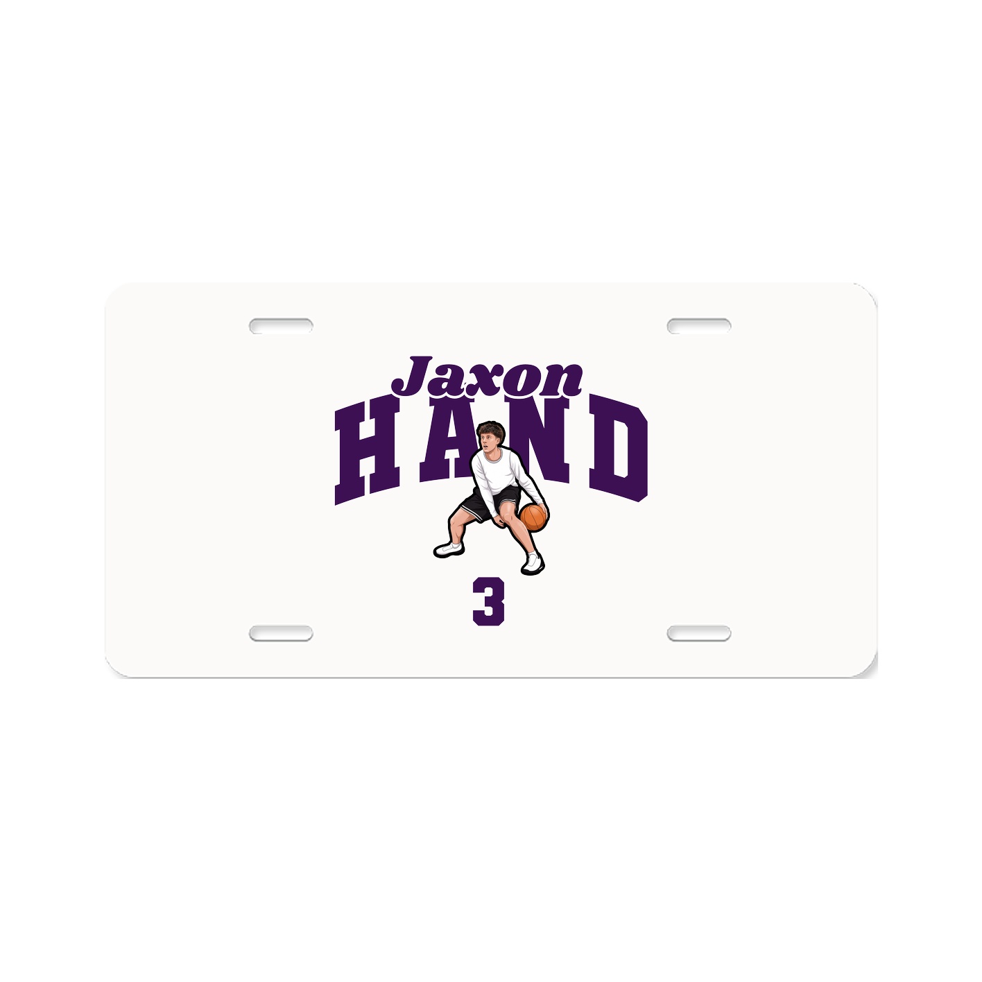 License Plate — Signature Arch in Classic