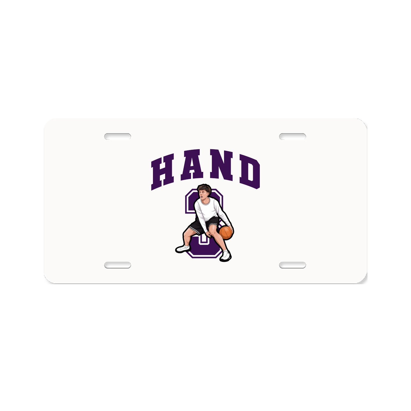 License Plate — Number in Classic