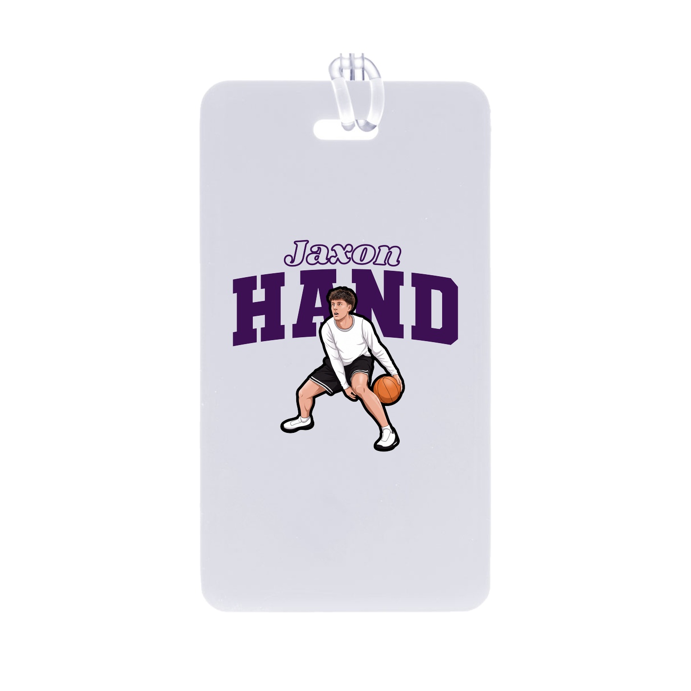 Bag Tag — Name Arch in Classic