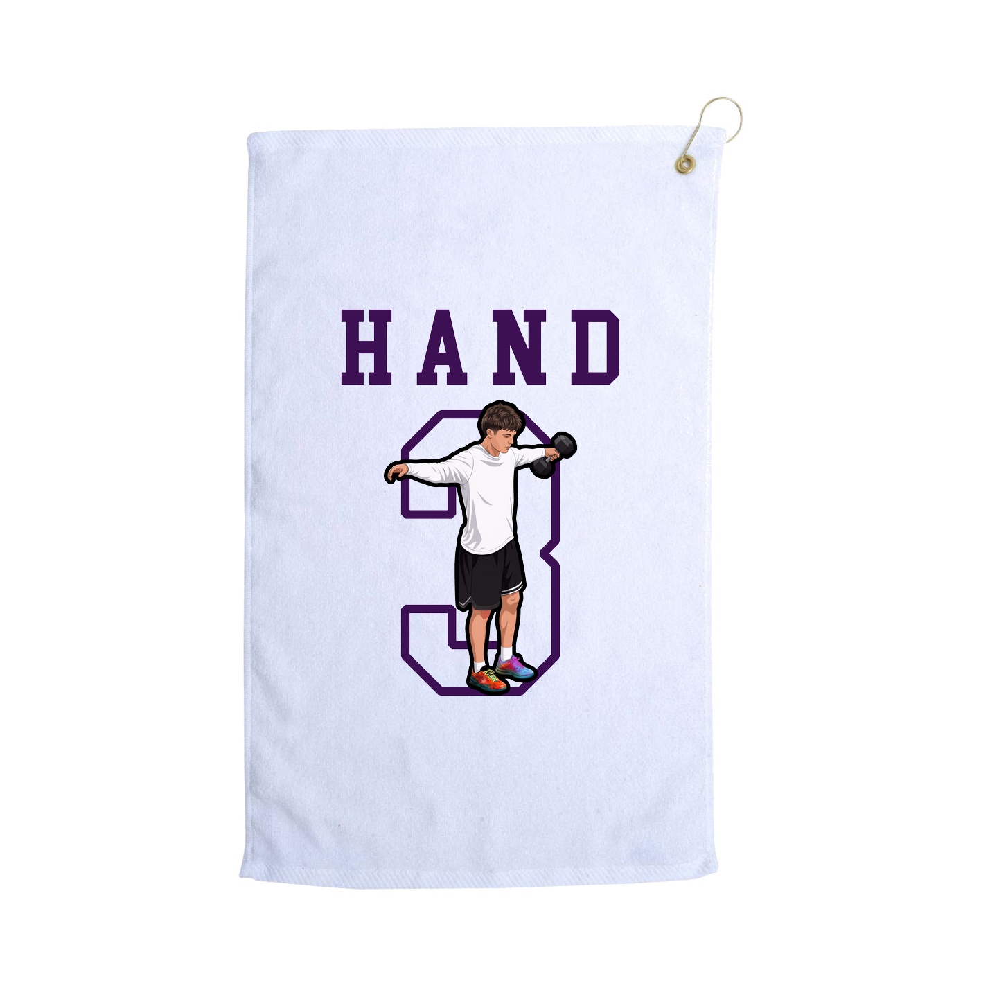 Golf Towel — Shirsey in White