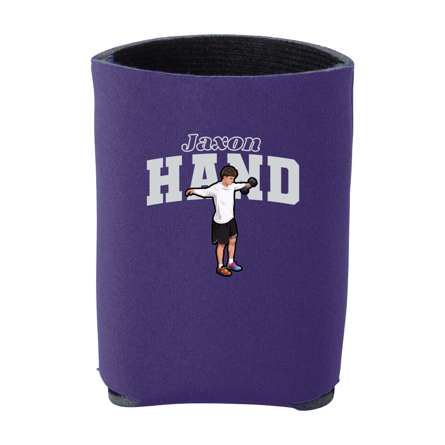 Can Holder — Name Arch in Purple