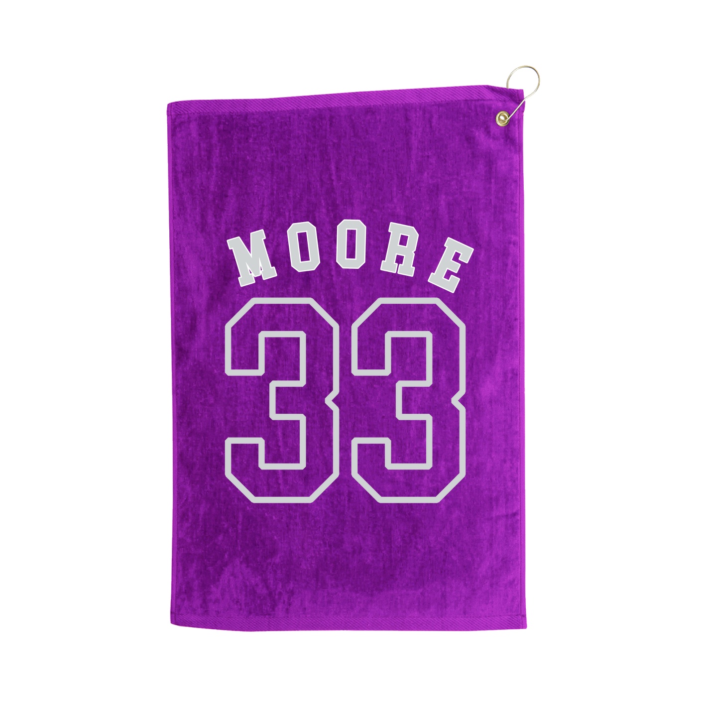 Golf Towel — Shirsey Arch in Purple