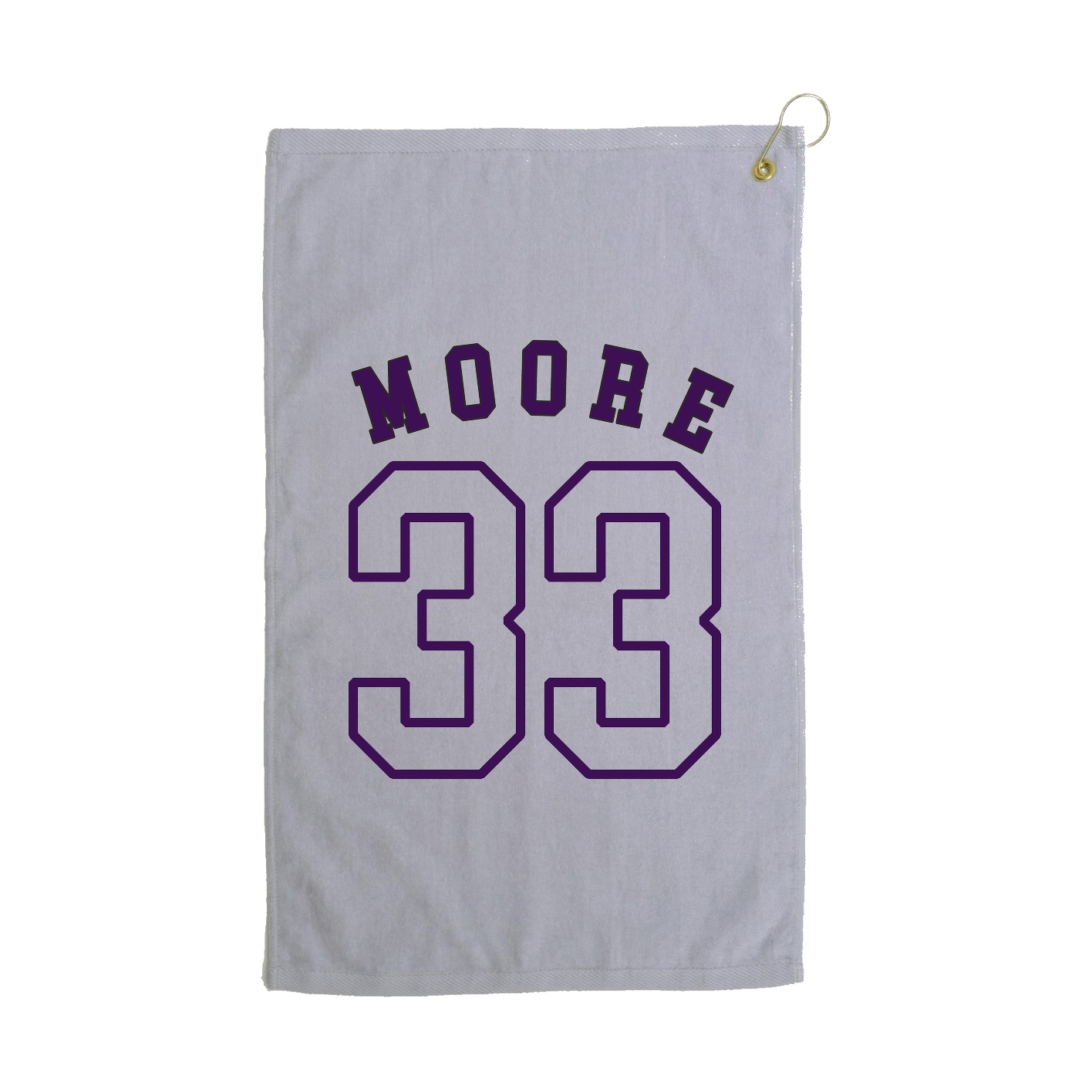 Golf Towel — Shirsey Arch in Grey