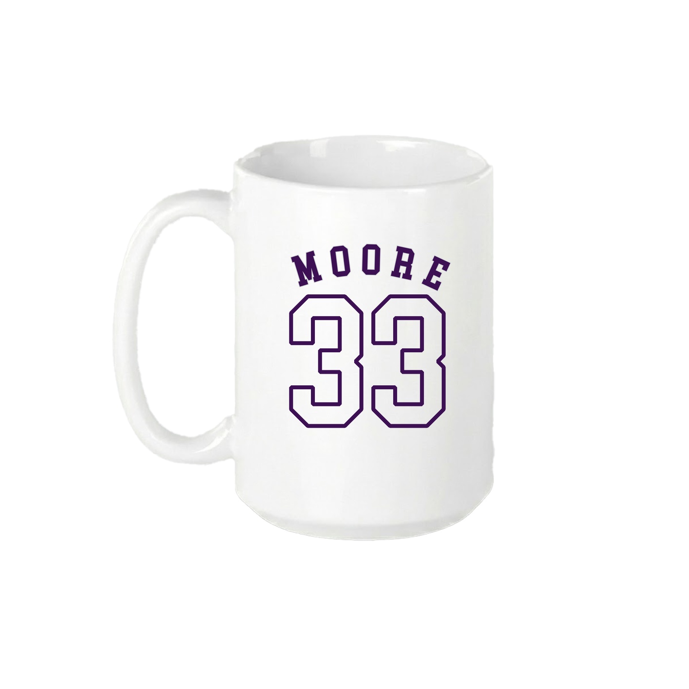 15oz Coffee Mug — Shirsey Arch in White