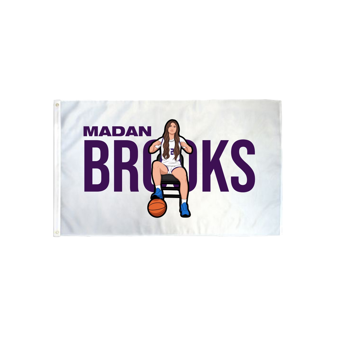 3x5 Flag — Player Name in Classic