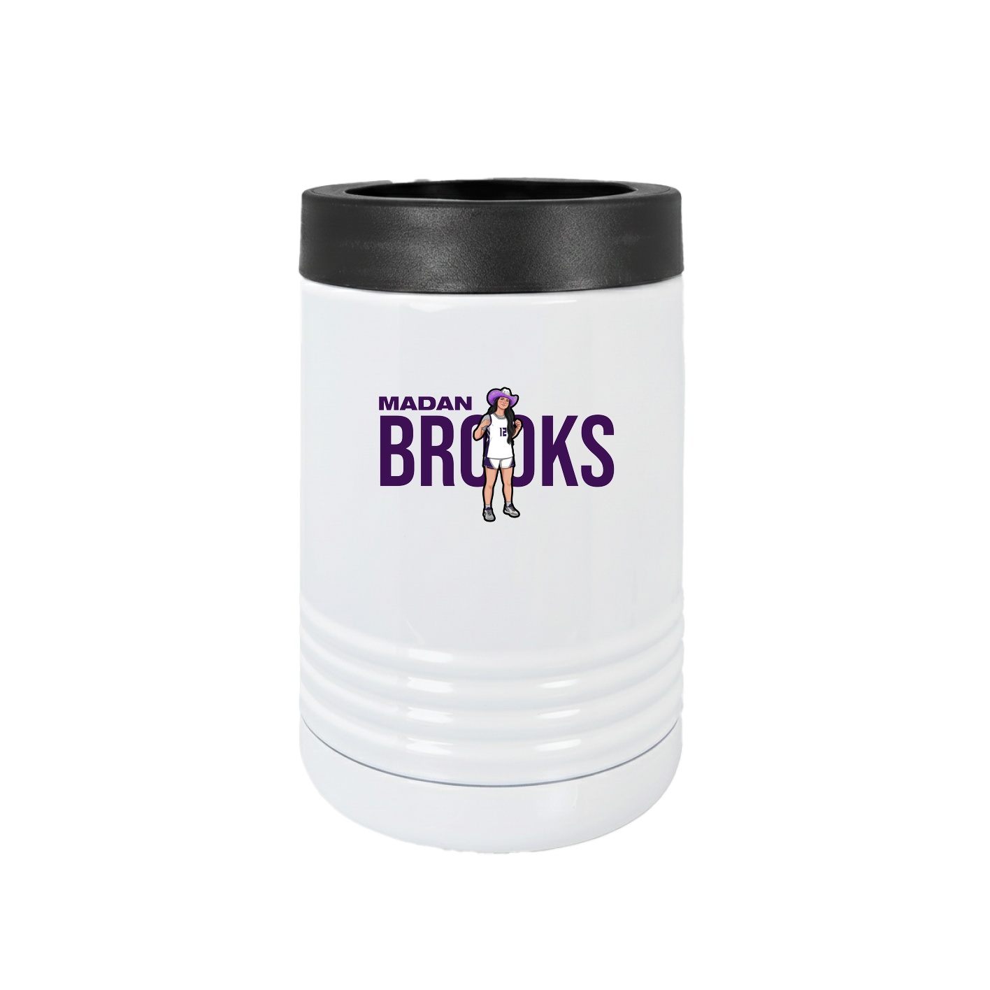 Beverage Holder — Player Name in White