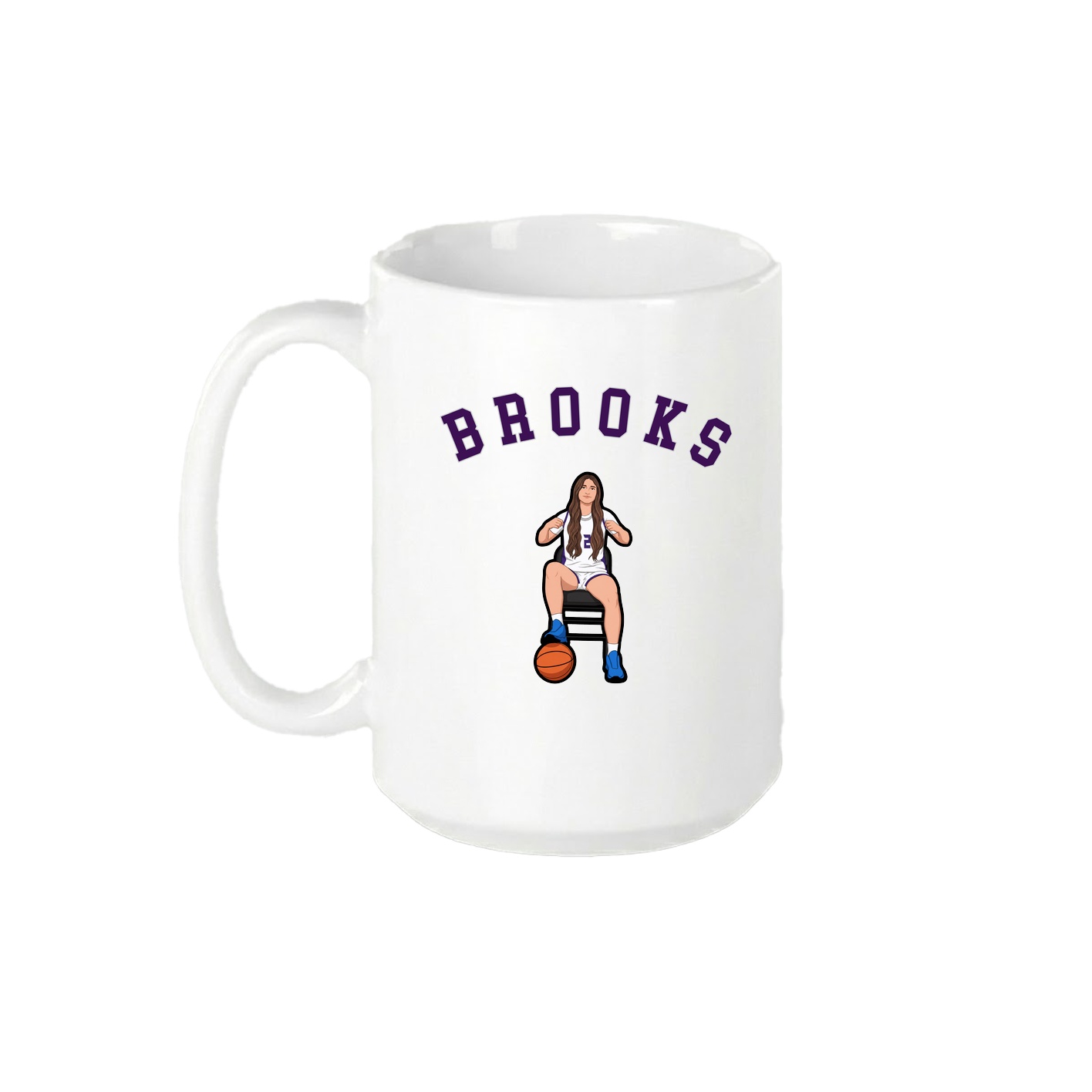 15oz Coffee Mug — Shirsey Arch in White