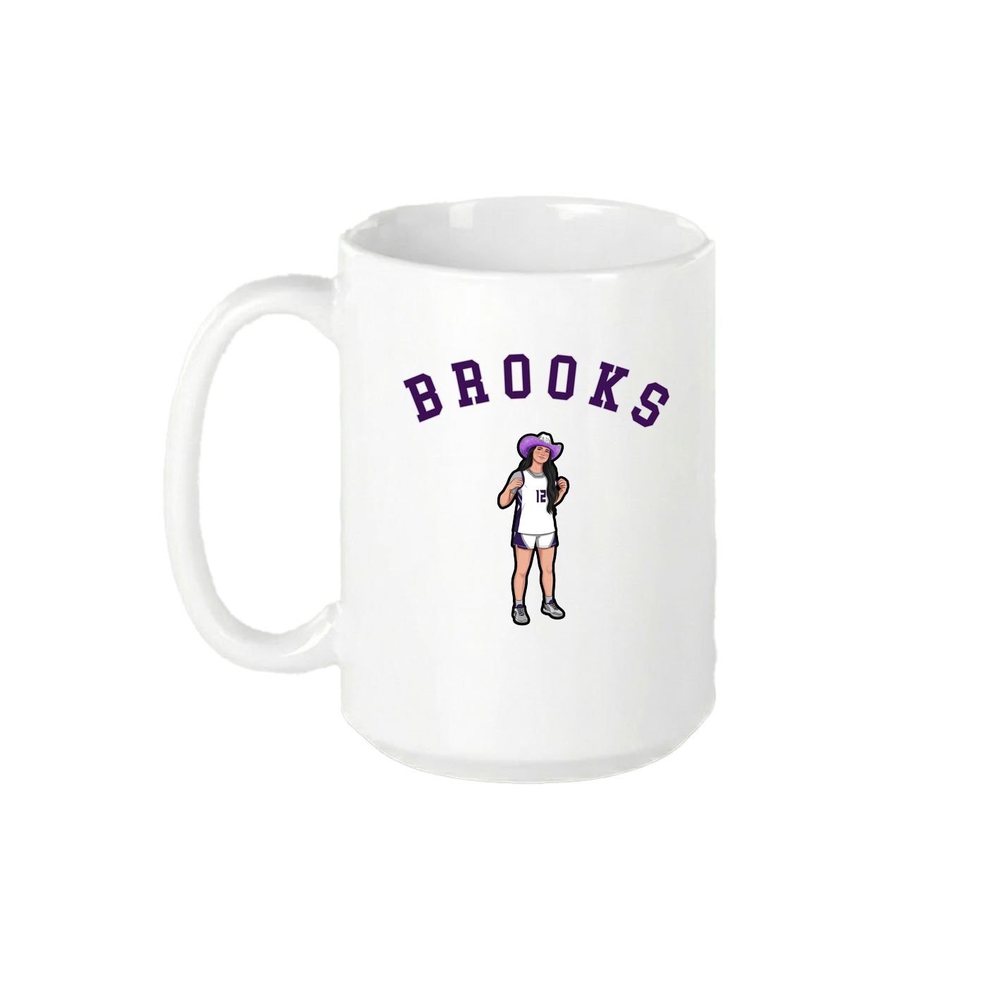 15oz Coffee Mug — Shirsey Arch in White