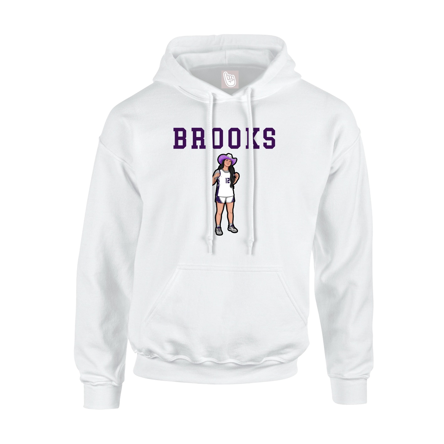 Youth Hoodie — Shirsey in White