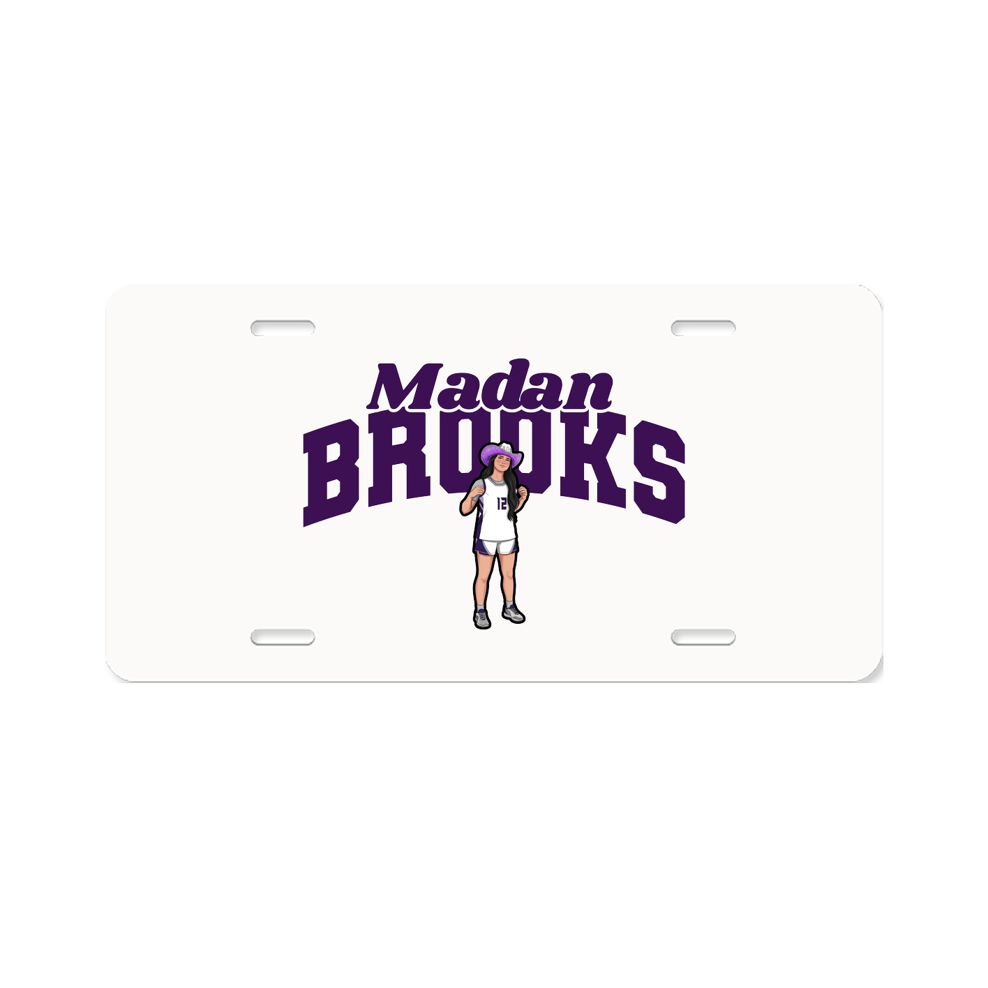 License Plate — Signature Arch in Classic