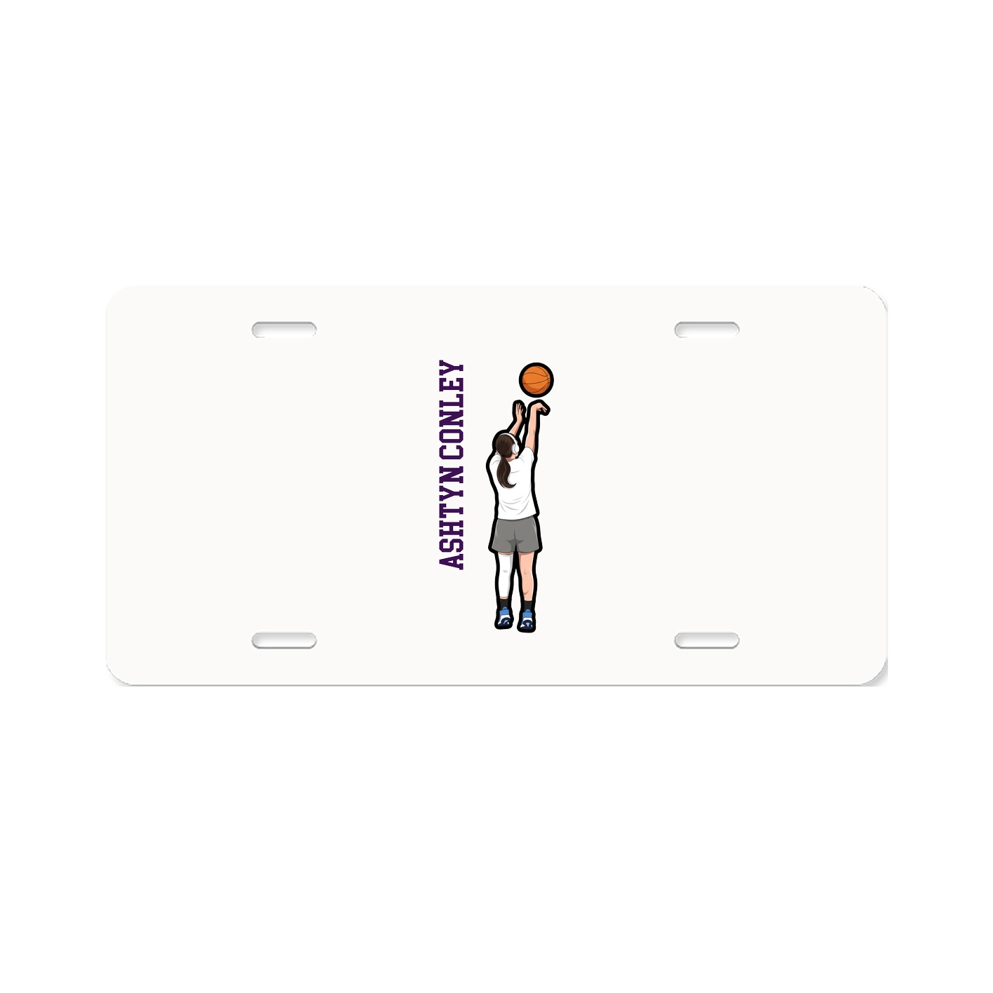 Aluminum License Plate