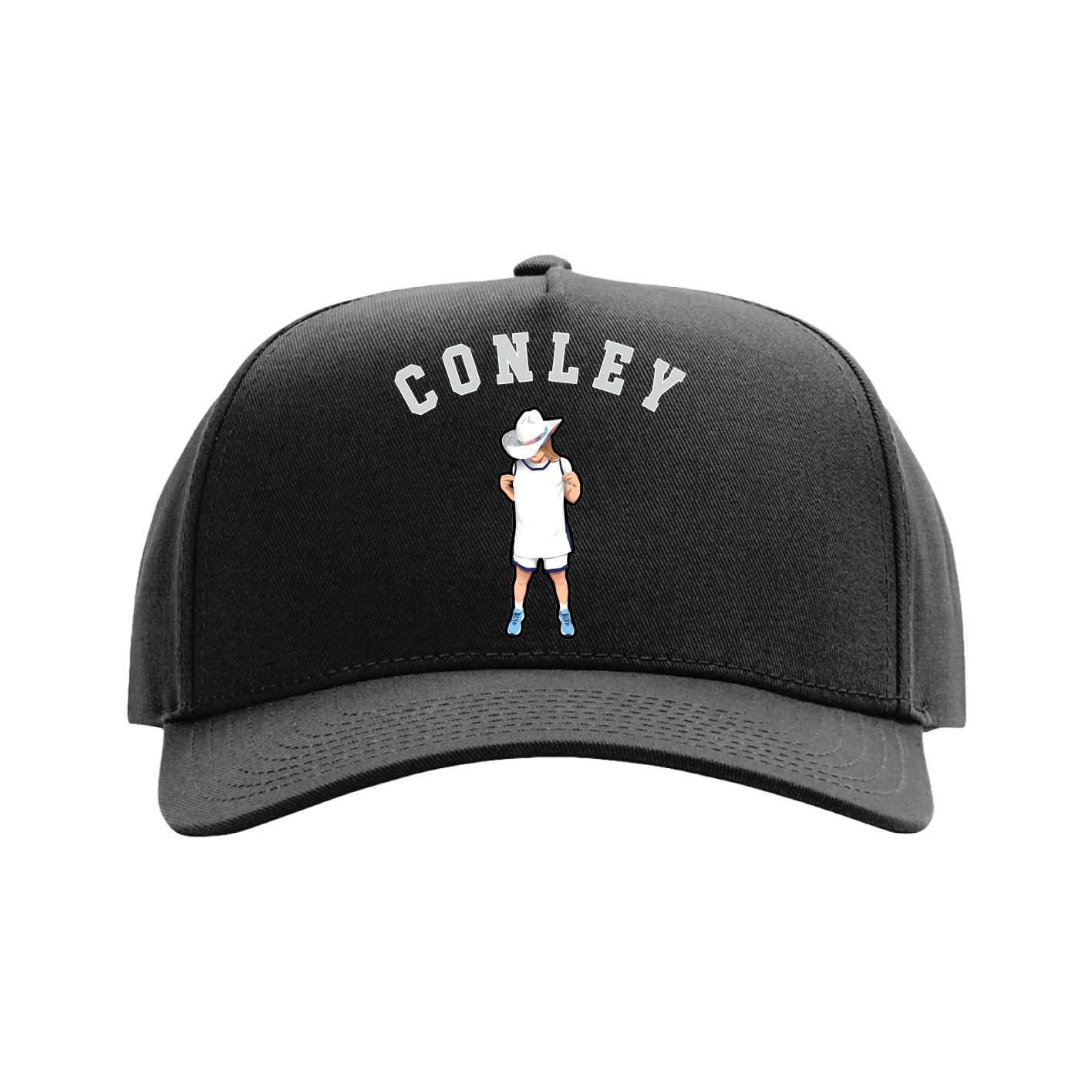 Full Fabric Five-Panel Champ Cap
