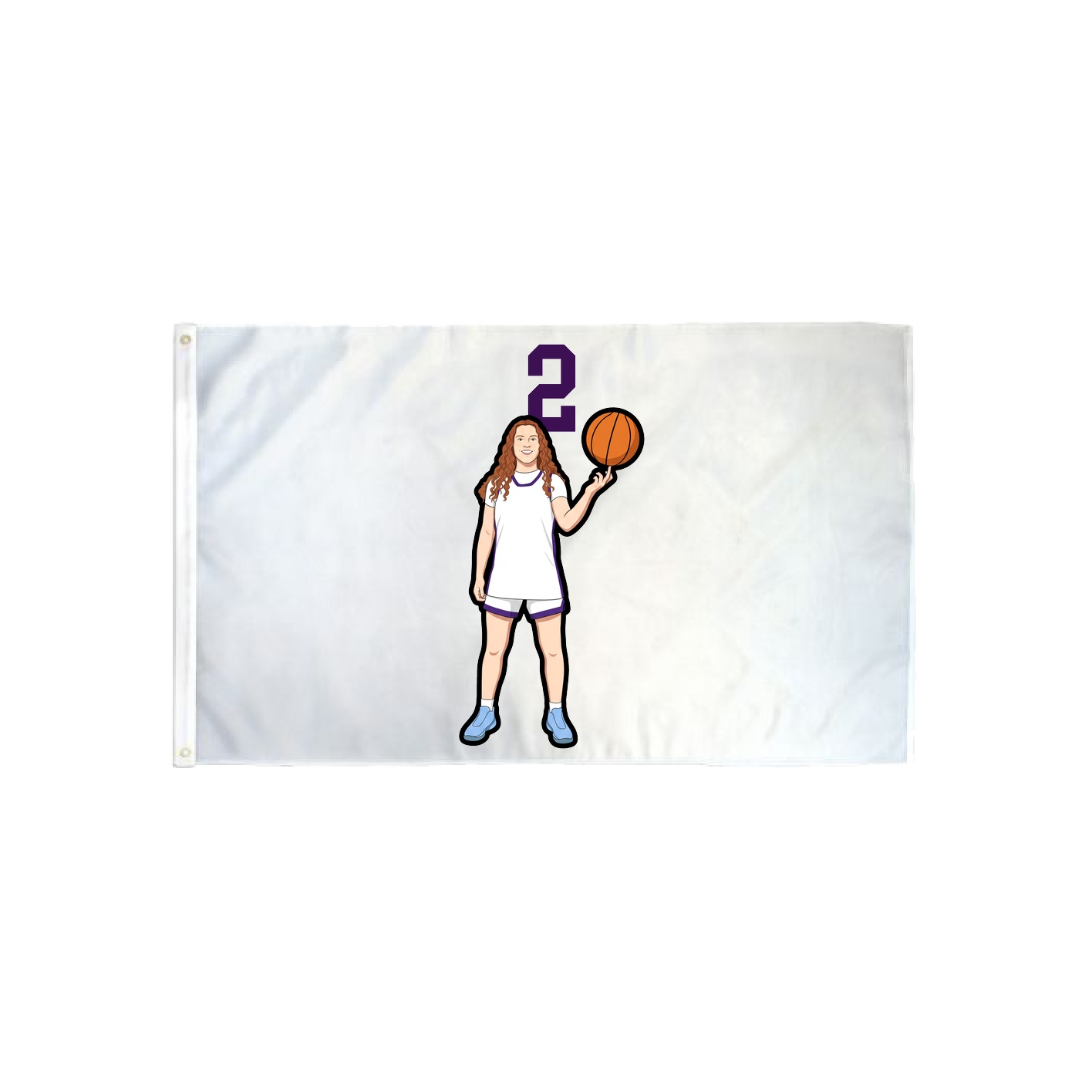 3x5 Flag — Number Top in Classic