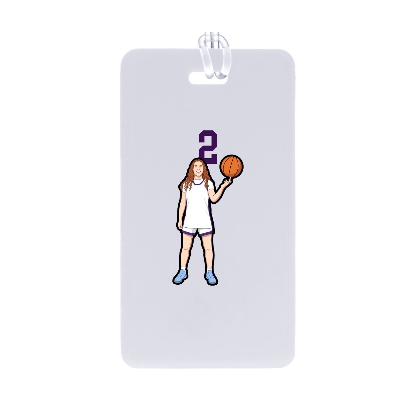 Bag Tag — Number Top in Classic