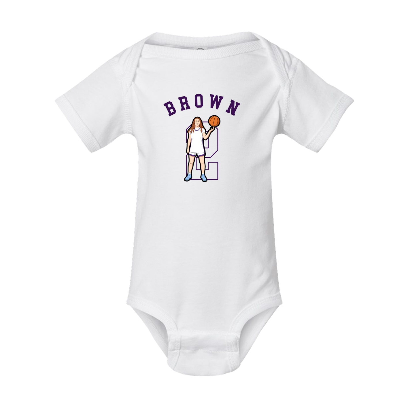 Baby Onesie — Shirsey Arch in White