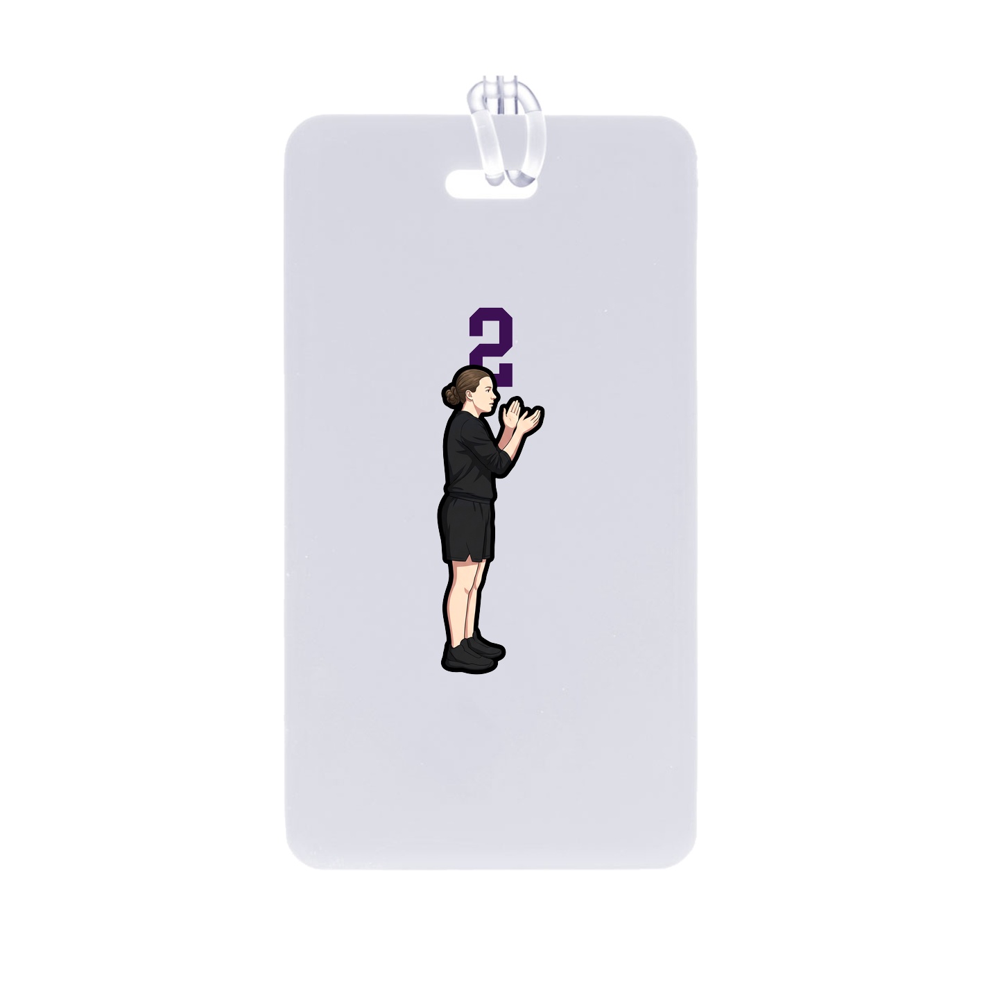 Bag Tag — Number Top in Classic