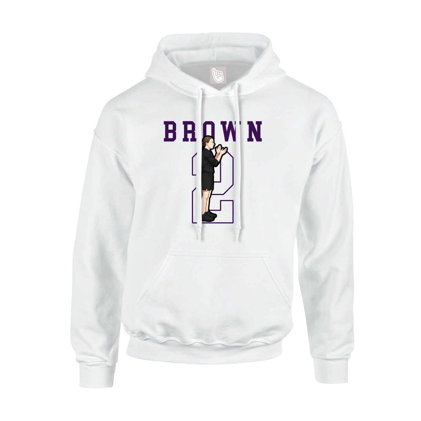 Youth Hoodie — Shirsey in White
