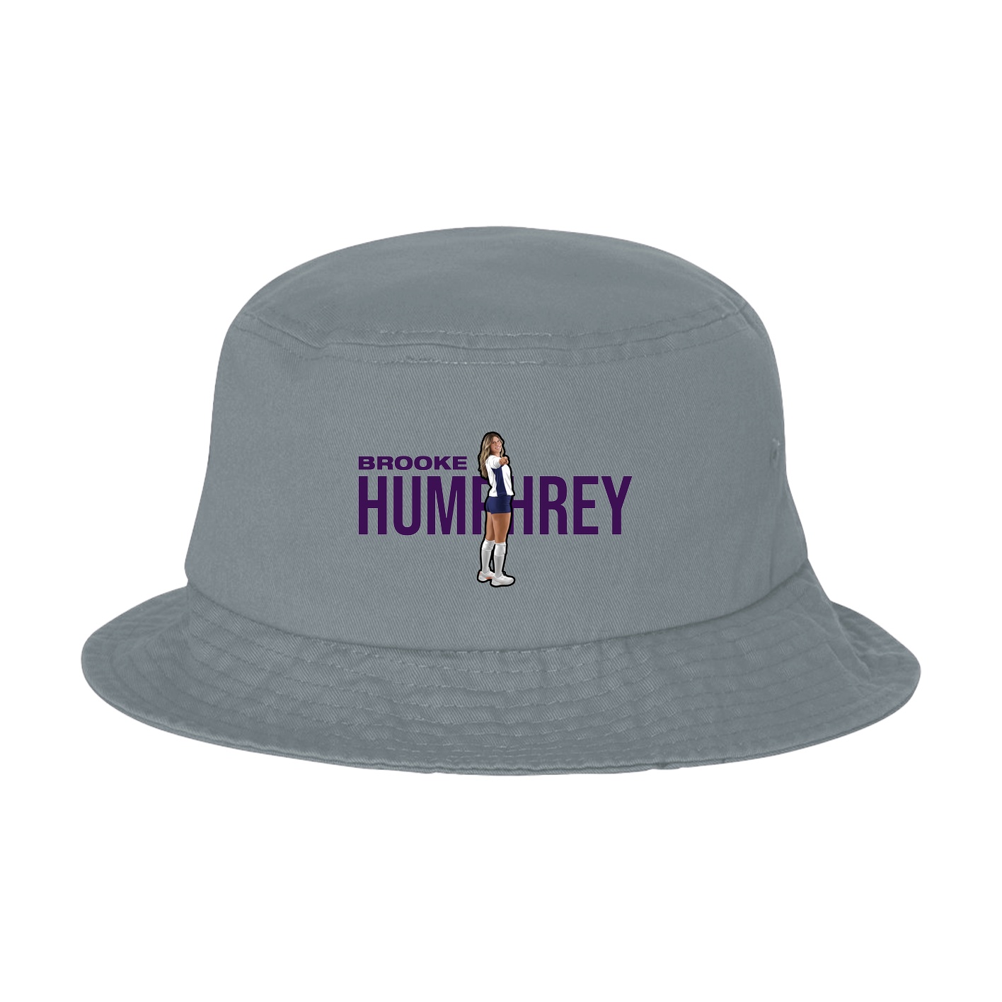 Bucket Cap — Player Name in Grey