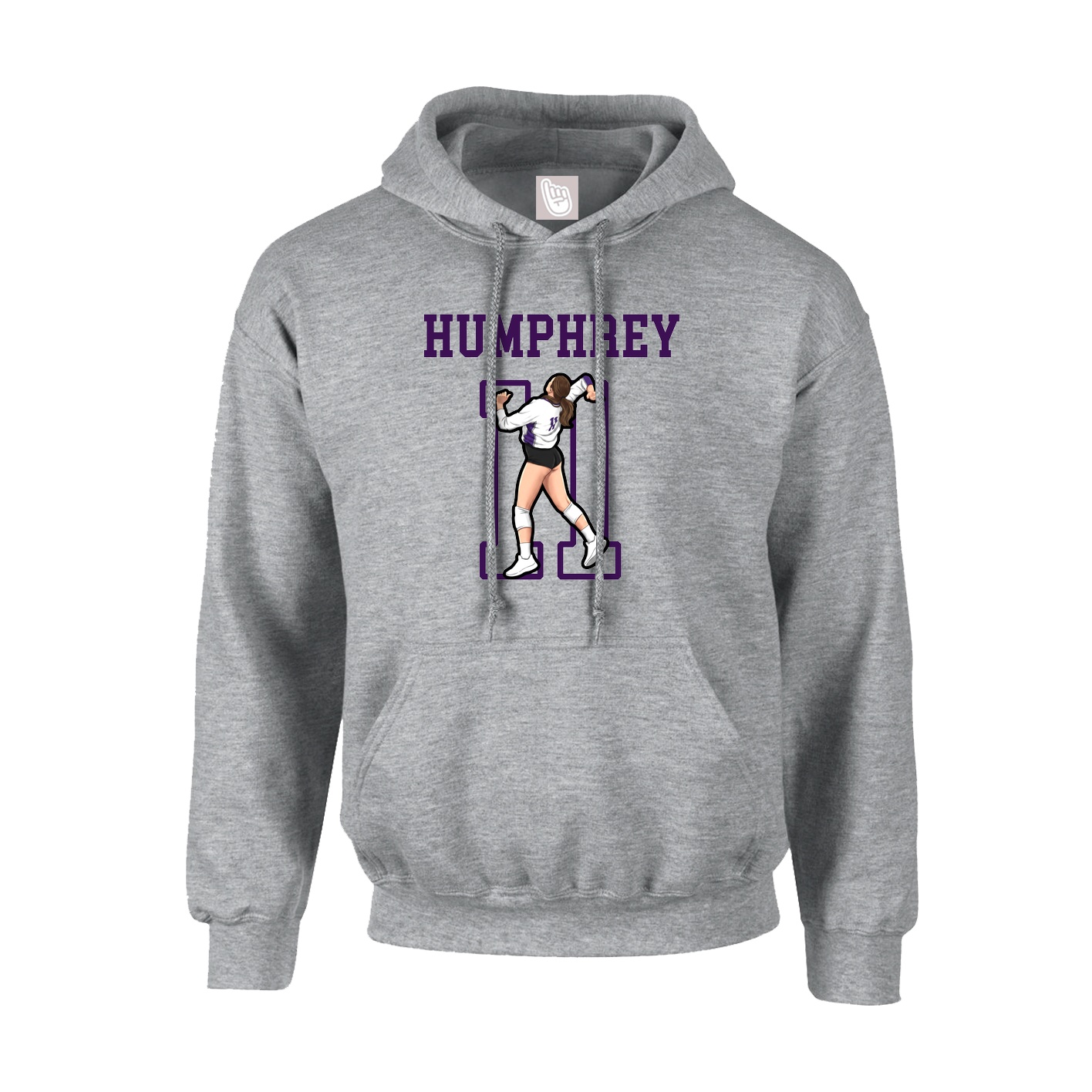 Youth Hoodie — Shirsey in Grey