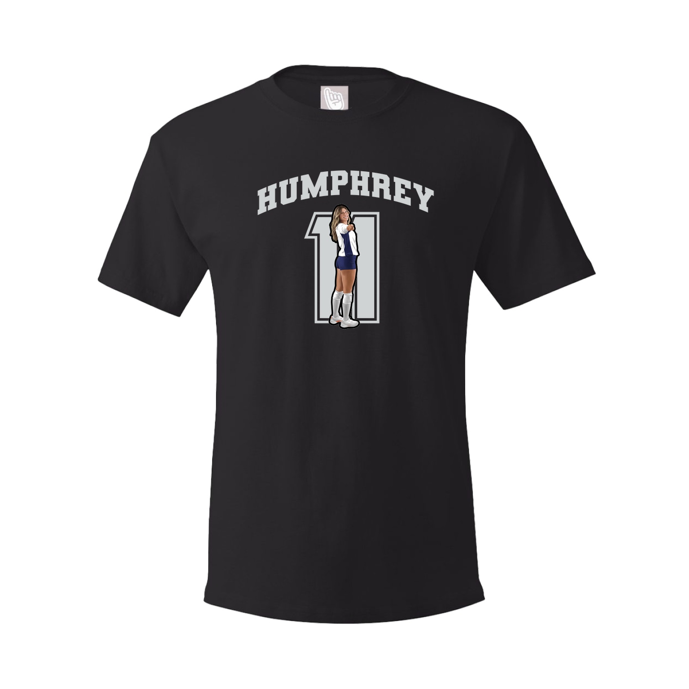 Tee — Number in Black