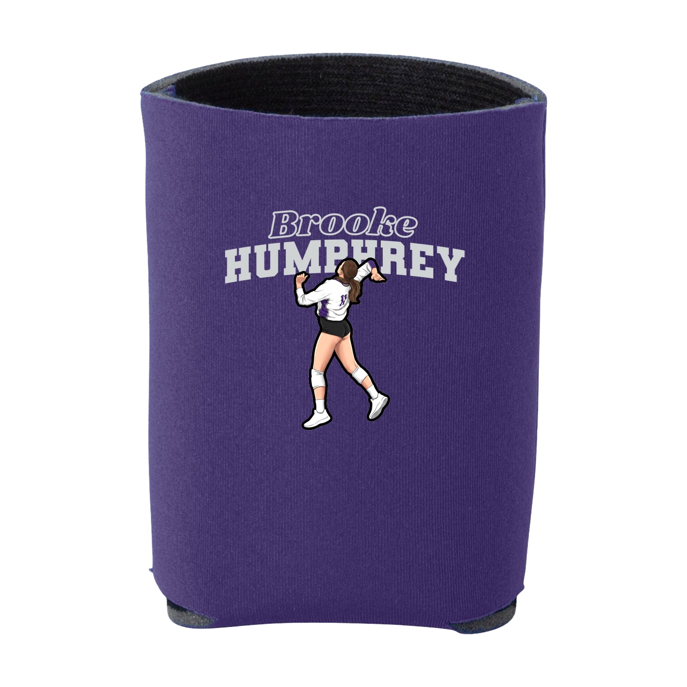 Can Holder — Name Arch in Purple