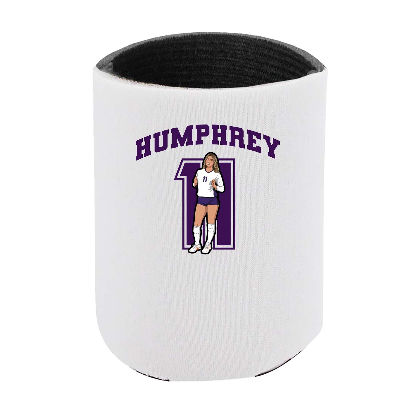 Can Holder — Number in White