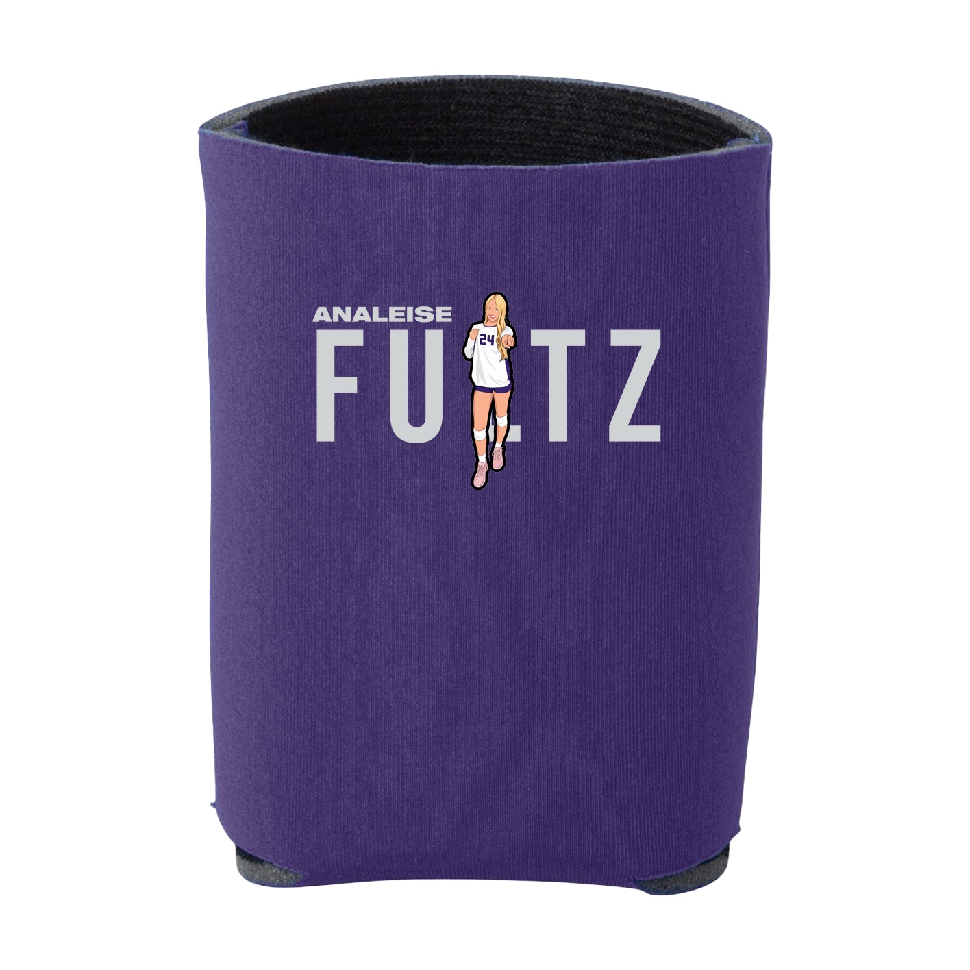 Can Holder — Player Name in Purple