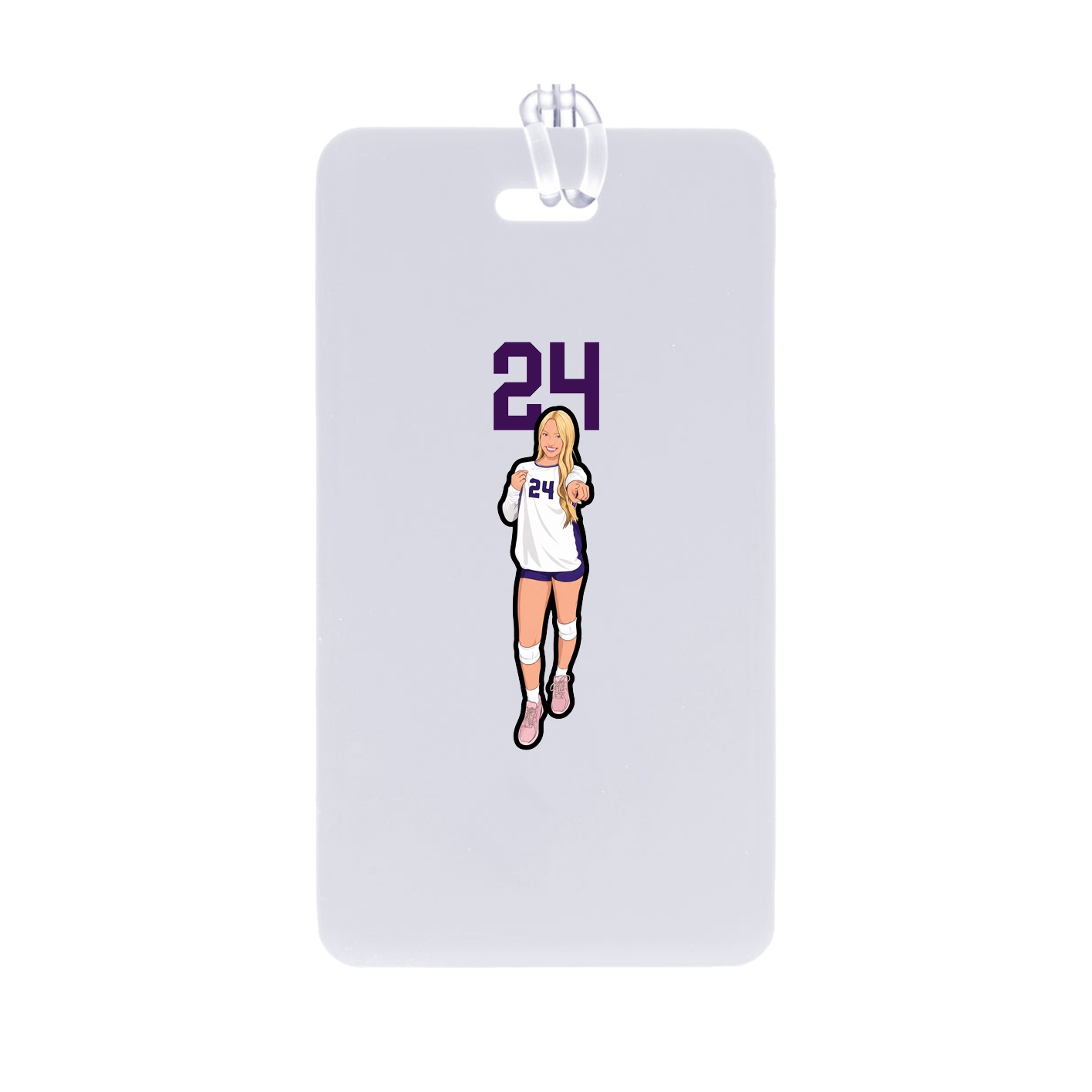 Bag Tag — Number Top in Classic