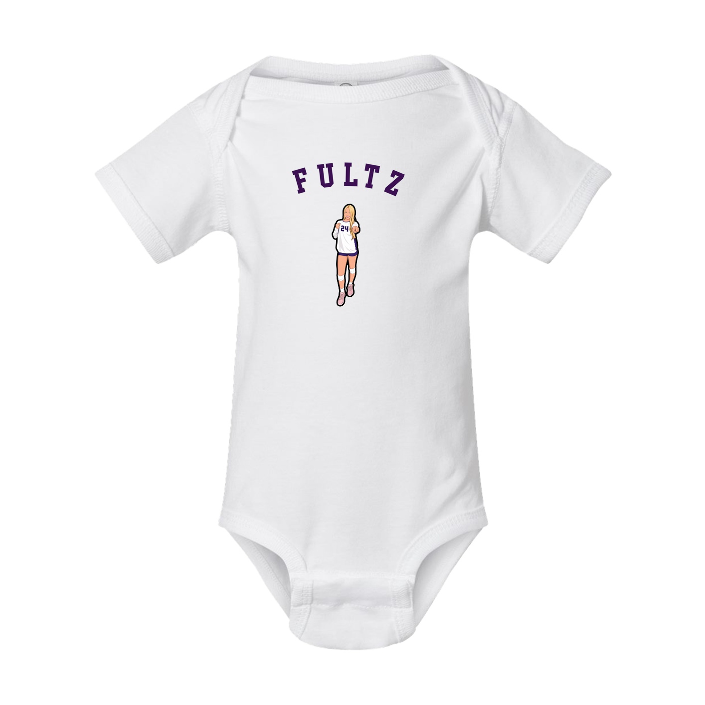 Baby Onesie — Shirsey Arch in White