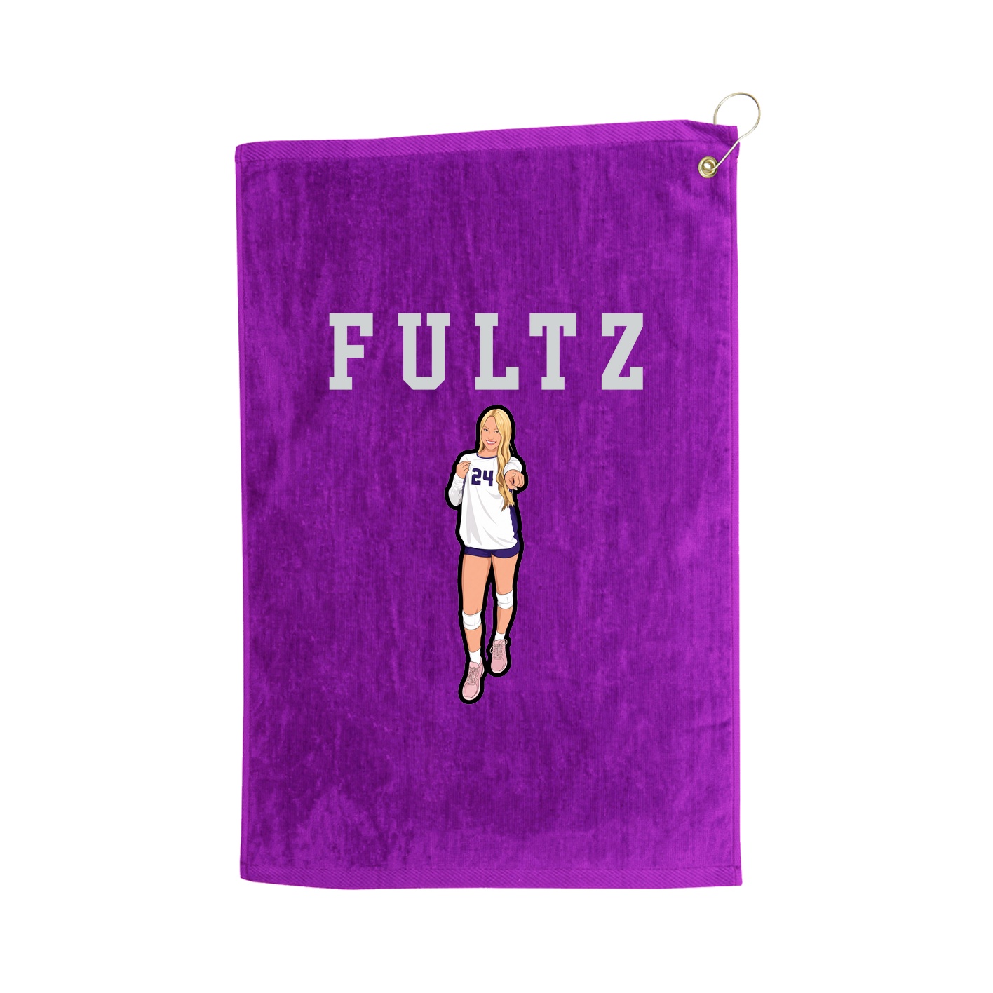 Golf Towel — Shirsey in Purple